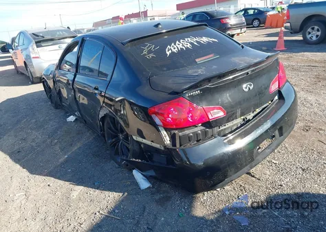 2013 Infiniti G37X из США, поврежденный, VIN JN1CV6ARXDM765863